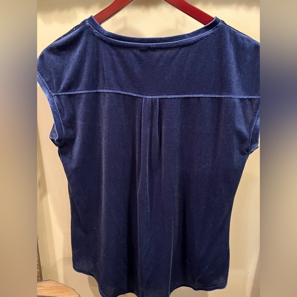 Velvet Navy Blue T shirt - Picture 6 of 6